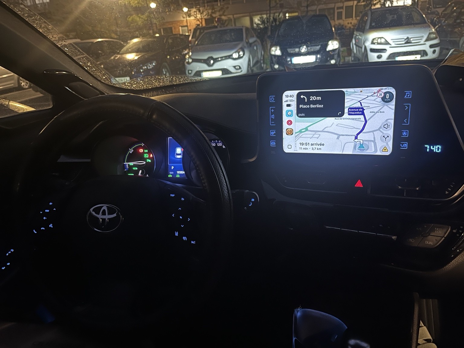Installation ProCarplay réelle Toyota avec CarPlay