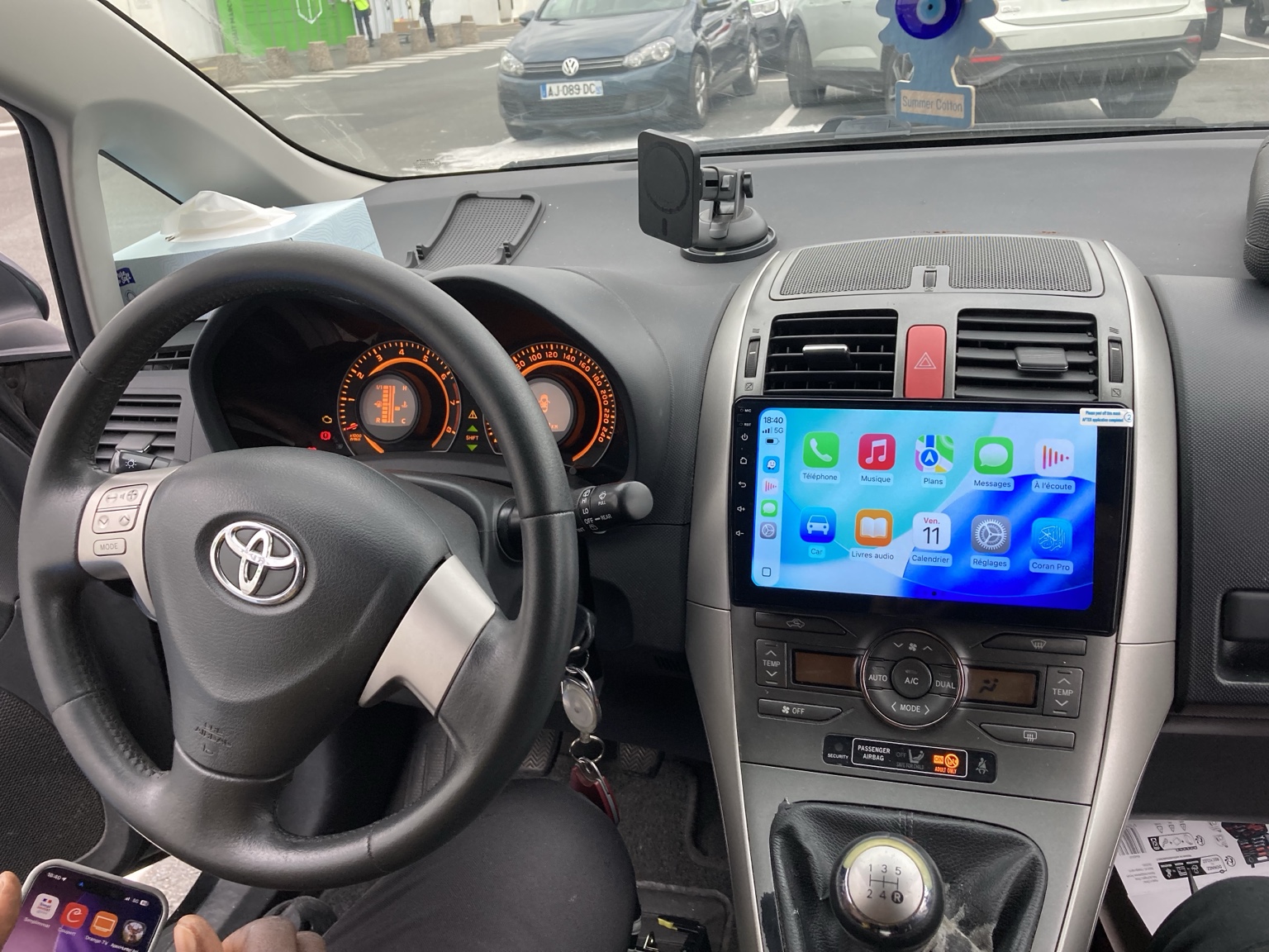 Installation ProCarplay réelle 5